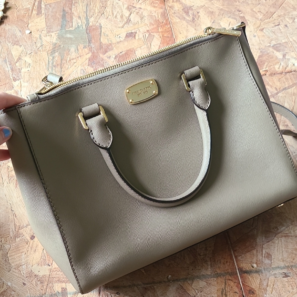 Michael Kors Taupe  Bag